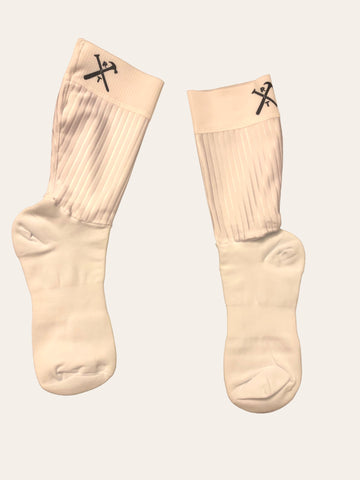 White Aero Socks